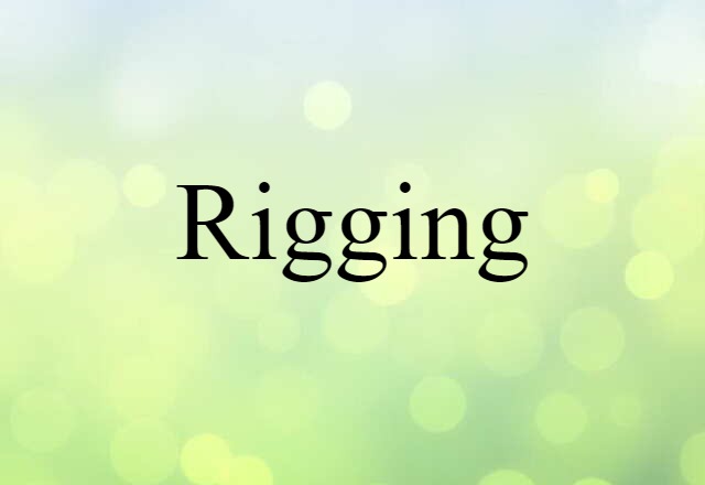 rigging