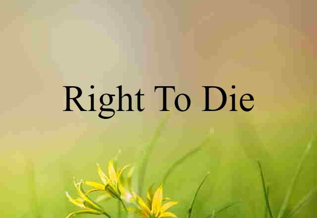 right-to-die