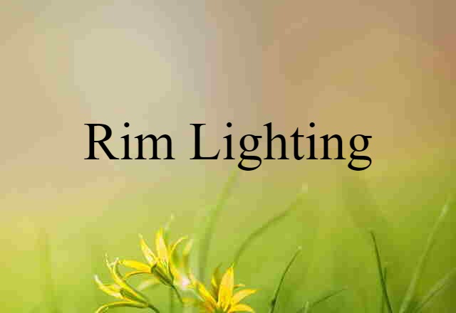 rim lighting