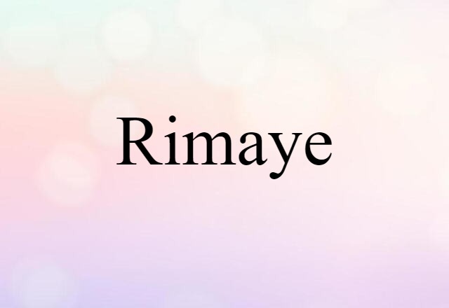 rimaye