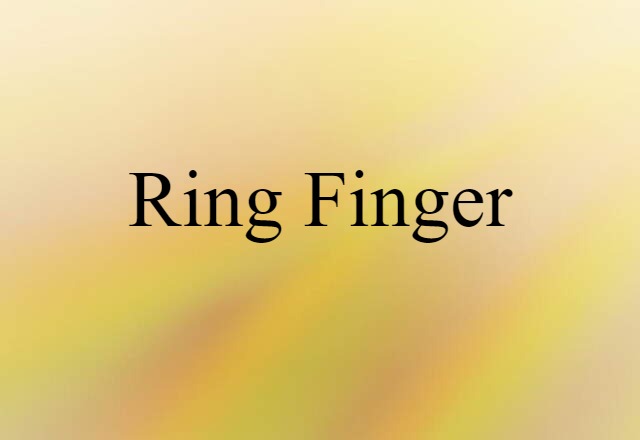 ring finger