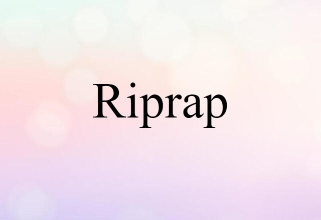 riprap