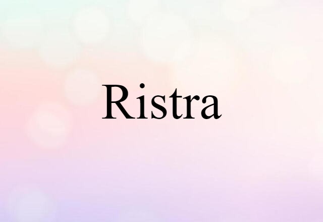 ristra