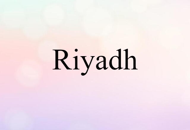 Riyadh