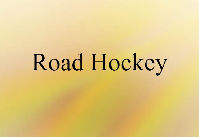 road hockey