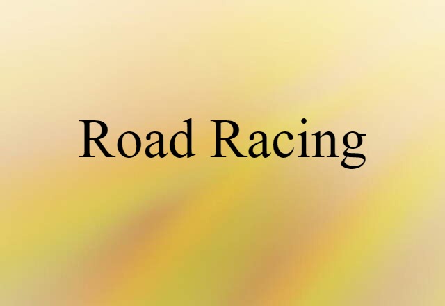 road racing