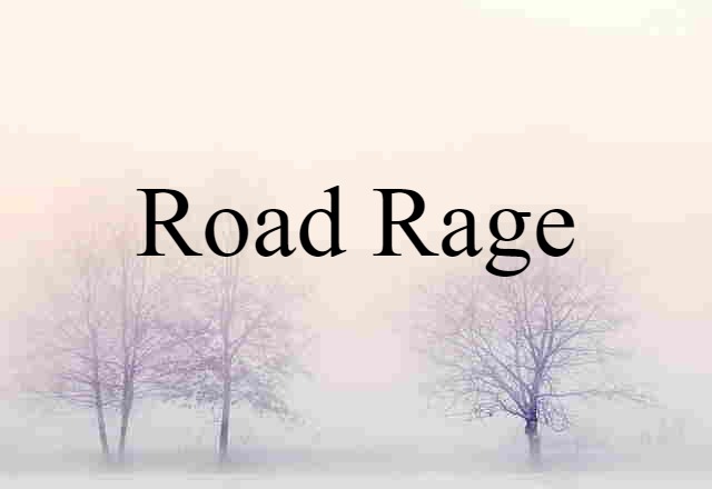 road rage