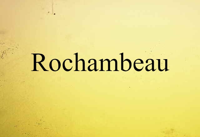 Rochambeau