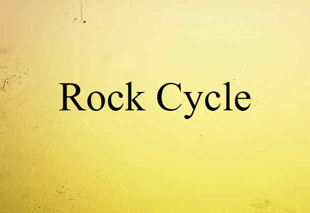 rock cycle