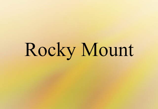 Rocky Mount