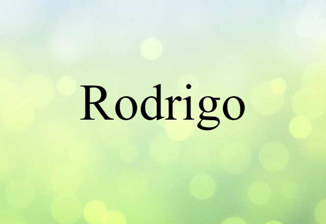 Rodrigo