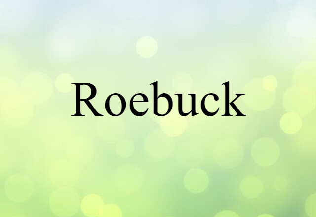 roebuck