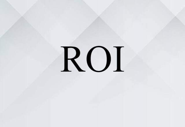 ROI