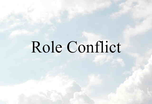 role conflict