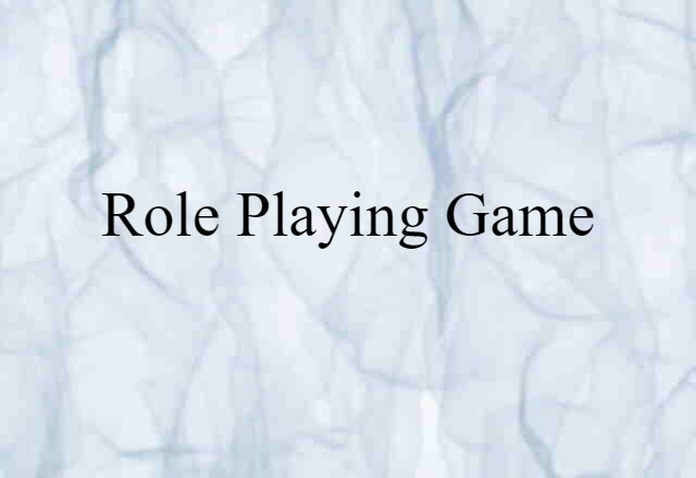 role playing game