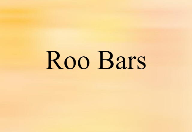 roo bars