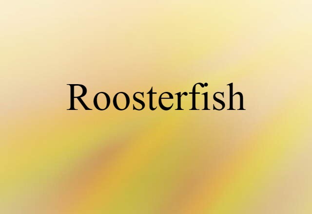 roosterfish