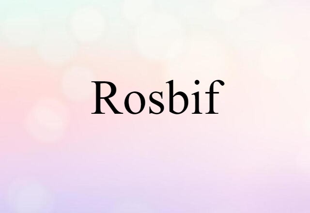 rosbif