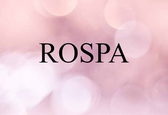 ROSPA