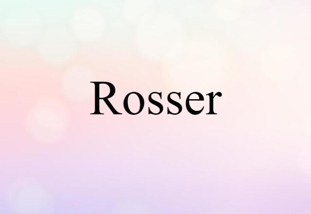 rosser