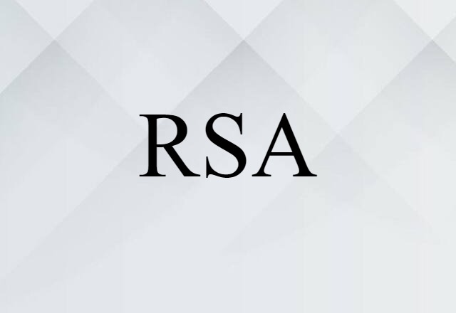 RSA