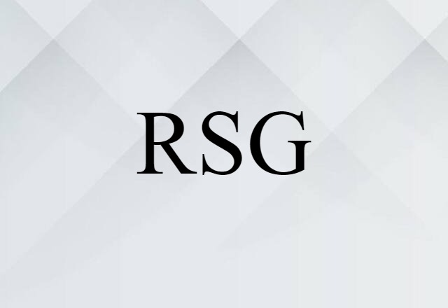 RSG