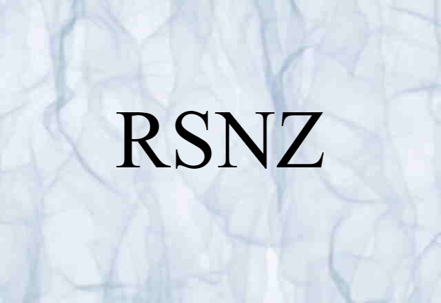 RSNZ