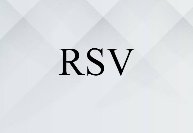 RSV