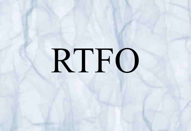 RTFO