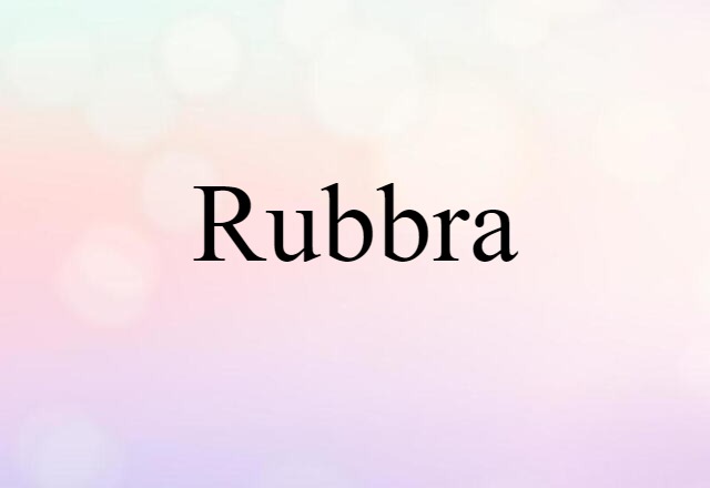 Rubbra