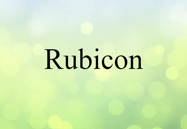 Rubicon