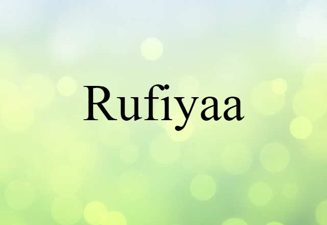 rufiyaa