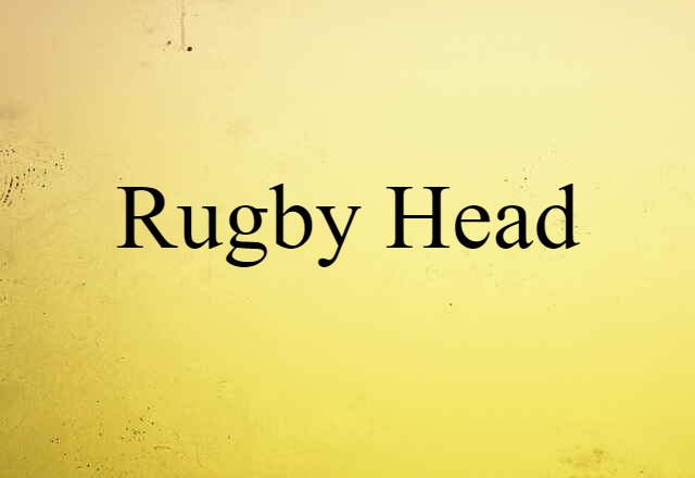 rugby head