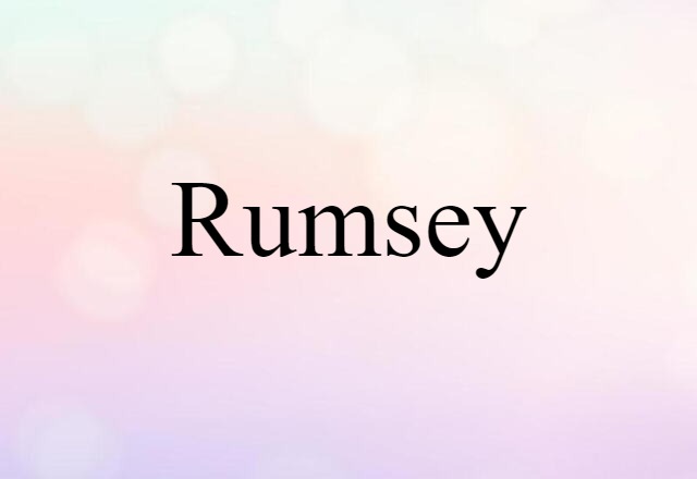 Rumsey