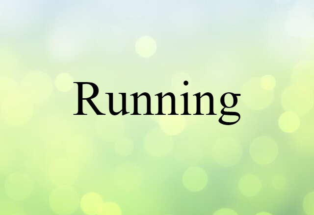 running