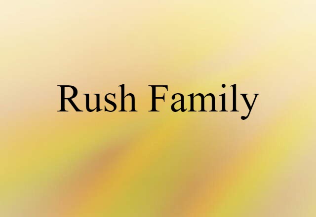 rush family