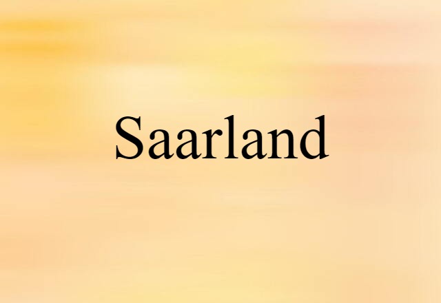 Saarland