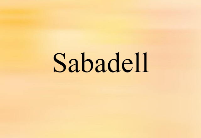 Sabadell