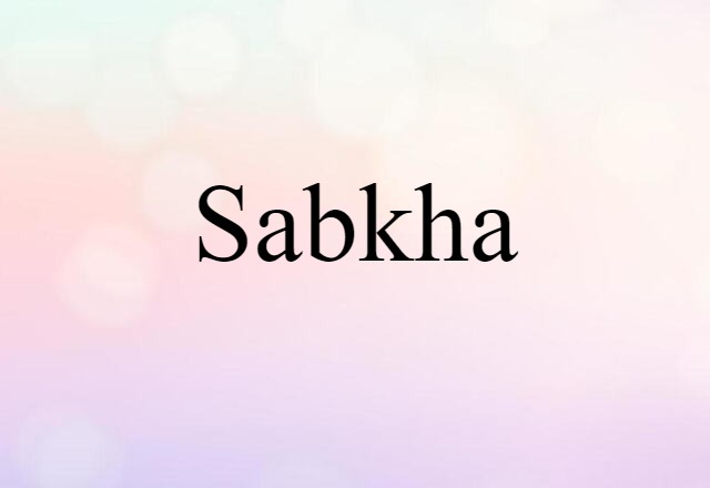 sabkha