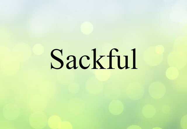 sackful