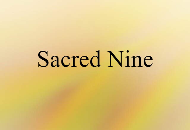 Sacred Nine