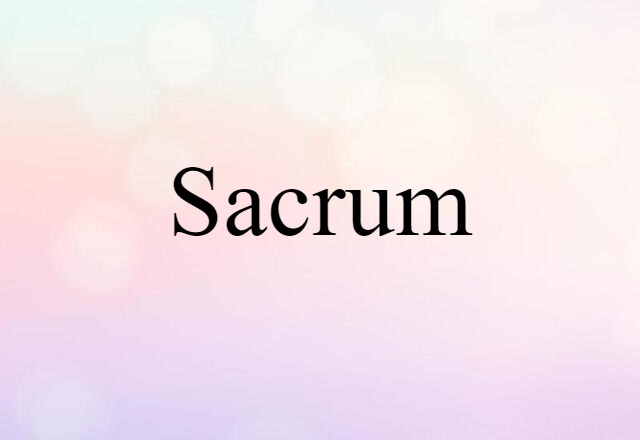 sacrum