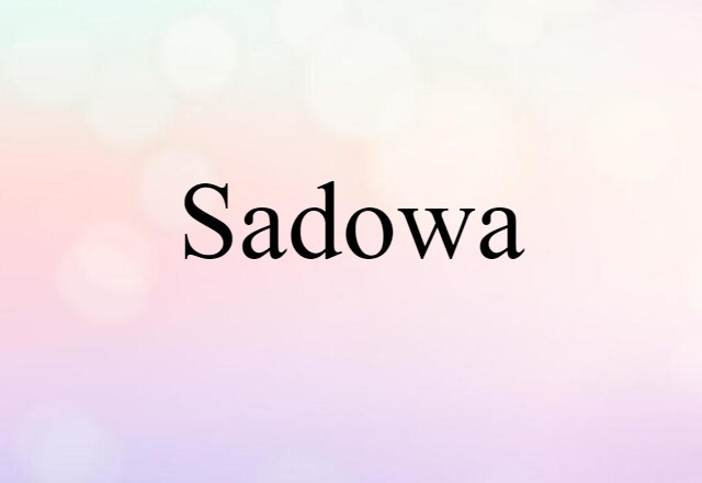 Sadowa