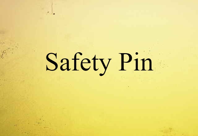 safety pin