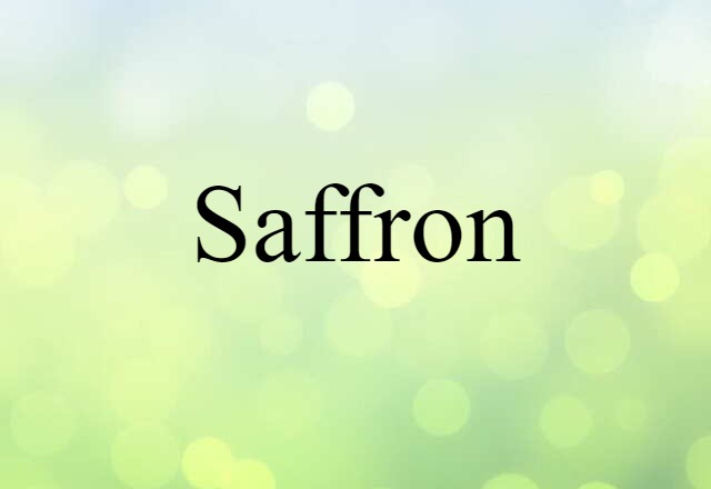 saffron