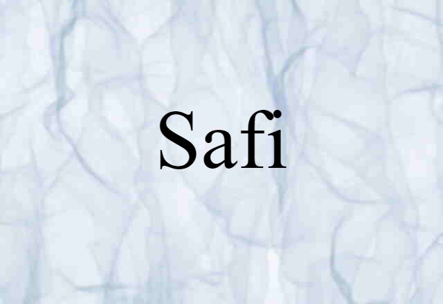 Safi