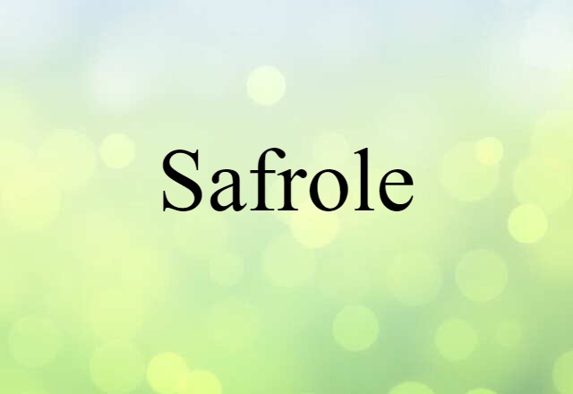 safrole