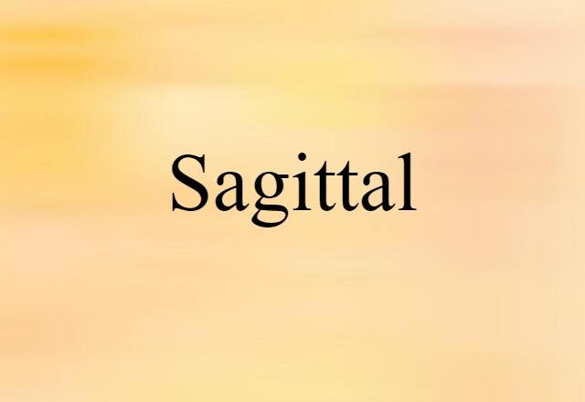 sagittal