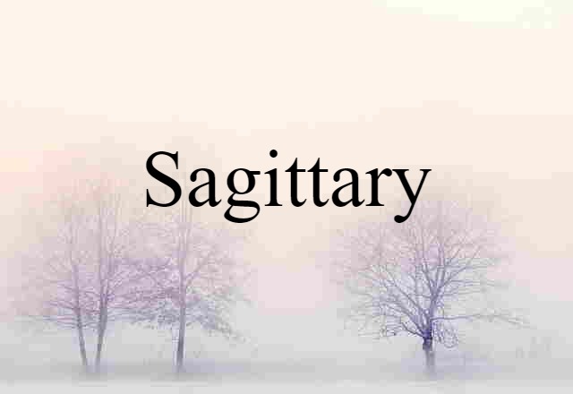 sagittary