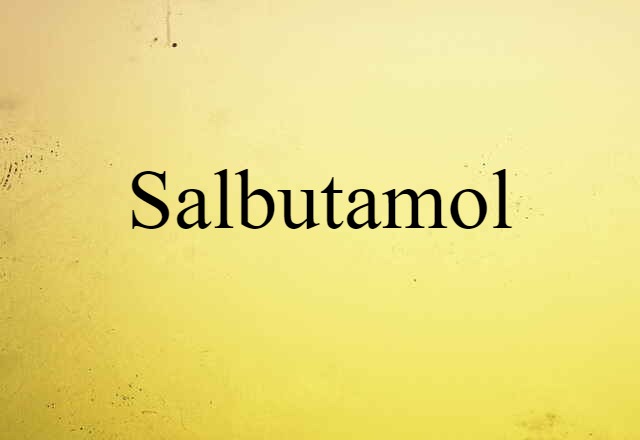 salbutamol